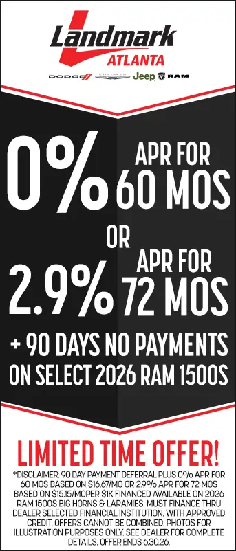 0% For 60 Months Or 2.9% For 72 Months